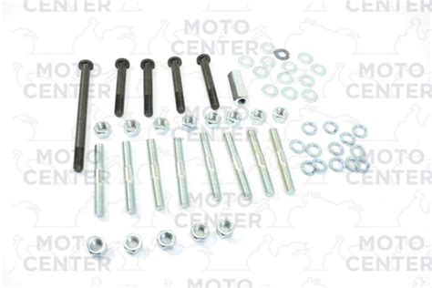 KIT BULLONI CARTER MOTORE PIAGGIO VESPA PX 125 150 53 PZ Motocenter