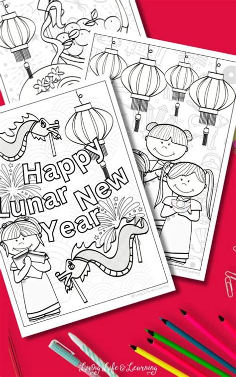 Lunar New Year Coloring Pages