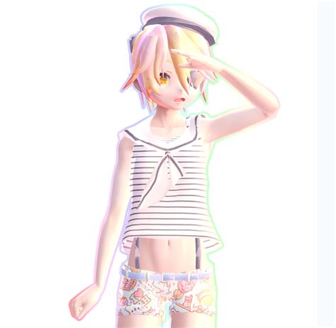 MMD模型PASTEL OLIVER模型下载