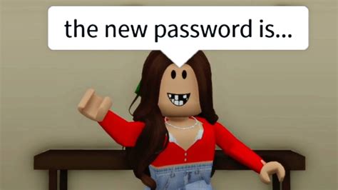 When You Have A Tricky Password Meme Roblox Youtube