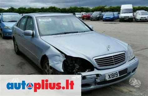 Mercedes Benz S320 Dalimis 2000 Mercedes S320 Automatas Am Dalys Lt