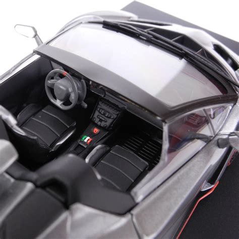 1 43 Lamborghini Veneno Roadster Kyosho Grey Red Line EBay