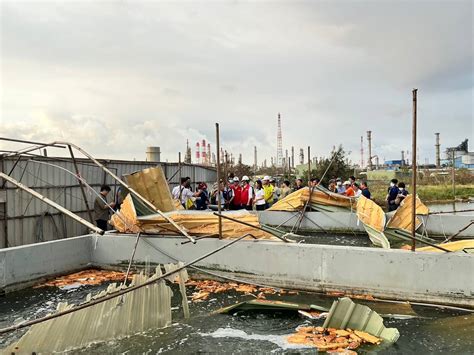 山陀兒颱風摧毀林園魚塭！海洋局急推現金救助方案 民生電子報