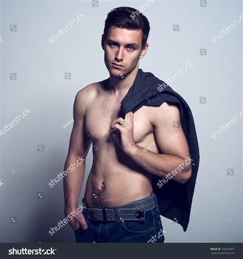 Sexual Muscular Body Nude Elegant Athletic Stock Photo Shutterstock
