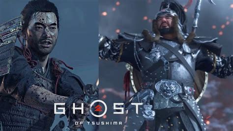 Jin Sakai Vs Khotun Khan The Final Boss Fight Ghost Of Tsushima PS5