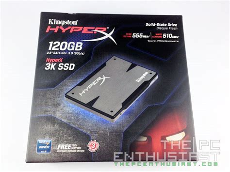 Kingston HyperX 3K SSD Review SH103S3 120G