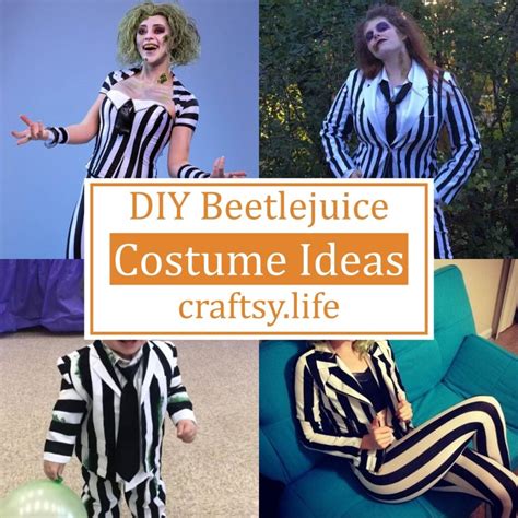 22 DIY Beetlejuice Costume Ideas - Craftsy