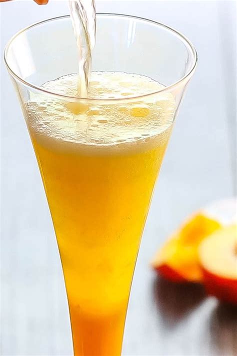 Peach Bellini Recipe With Puree Besto Blog