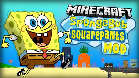 Minecraft Mod SPONGEBOB MOD Welcome To Bikini Bottom Mod