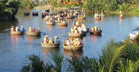 Hoi An Cam Thanh Basket Boat Riding W Two Way Transfers