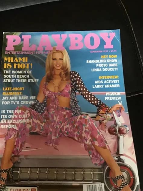 PLAYBOY MAGAZINE SEPTEMBER 1993 Playmate Carrie Westcott Women Of South