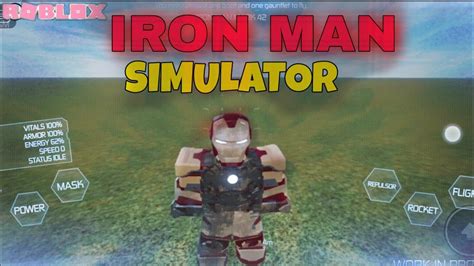 Roblox Iron Man Simulator How To Play Roblox Iron Man Simulator