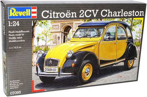 Revell Citroen 2cv 2 Cv Charleston Gelb Schwarz 07095 7095 Bausatz Kit