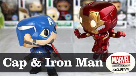 Marvel Collector Corps Exclusive Captain America Iron Man Pack