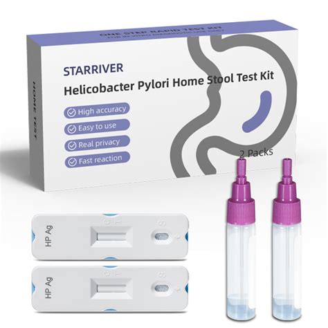 Buy 2 Test H Pylori Test Kit, Helicobacter Pylori Home Stool Test Kits, h. Pylori Stool (Antigen ...