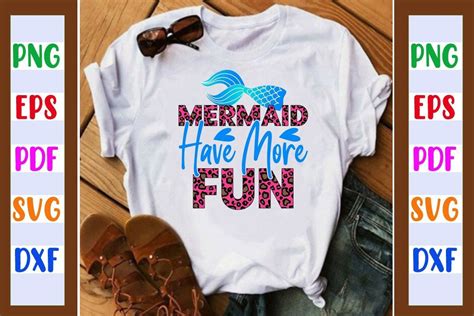 Mermaids Have More Fun Png Mermaid Png Graphic By Crafthouse