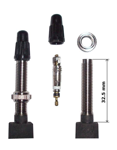 Kit Valves Presta V Lo Vtt Pour Chambre Air Pneu Tubeless Bike Obus