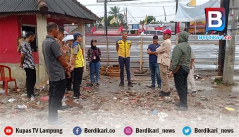 Berdikari Selesai Dibongkar Pembangunan Pasar Modern Natar Lamsel