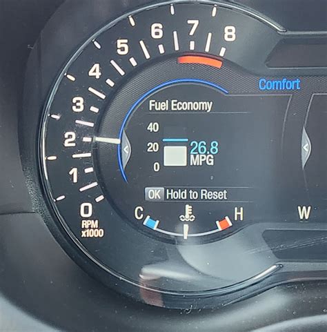 How to read the Fuel Economy indicator | Lincoln MKC Forum