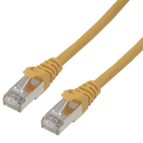 Buy Mcl Samar Fcc6abm 1m J Cordon De Brassage Rj45 Cat 6 F Utp 1m Jaune