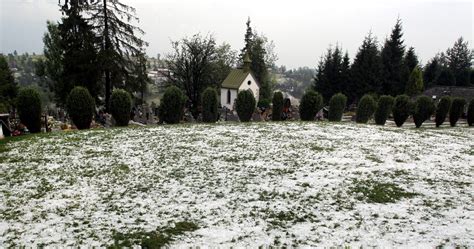 Nawałnice z gradobiciami przeszły nad Polską Ostrzeżenie przed