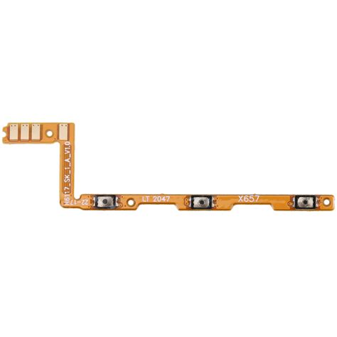 For Infinix Smart 5hot 10 Lite Oem Power Button And Volume Button Flex Cable