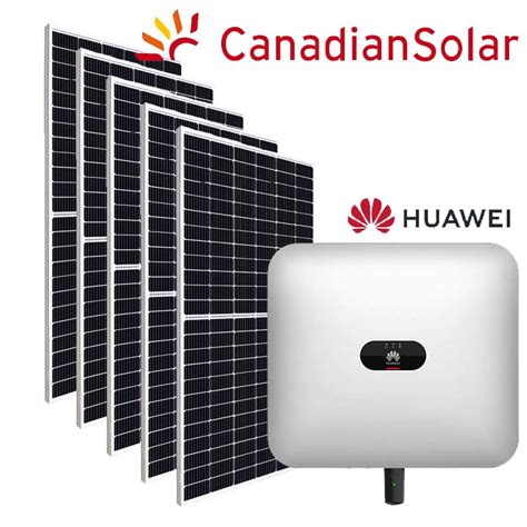 Sistem Fotovoltaic Monofazic 3kW On Grid Canadian Solar 460W Huawei