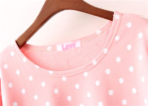 Three Quarter Sleeve Pink Star T Shirt On Luulla