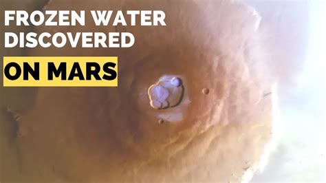 First Discovery Of Water On Mars Youtube