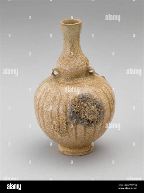 Vase Bottle Usual Name Gray Cover Sandstones Cernuschi Museum