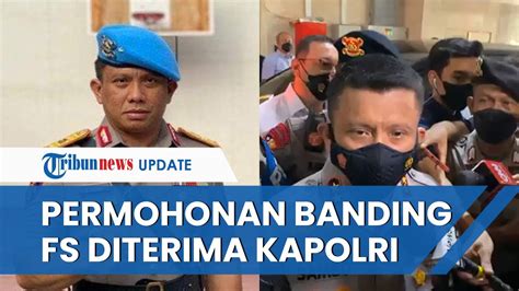 Memori Banding Pemecatan Ferdy Sambo Diterima Dan Disahkan Kapolri