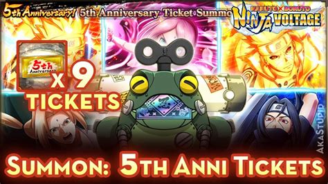 NxB Summon 5th Anniversary Tickets 9 Tickets NxB NV YouTube