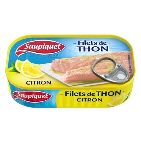 Tuna Fillets With Lemon Saupiquet Tuna Fillets With Lemon Saupiquet