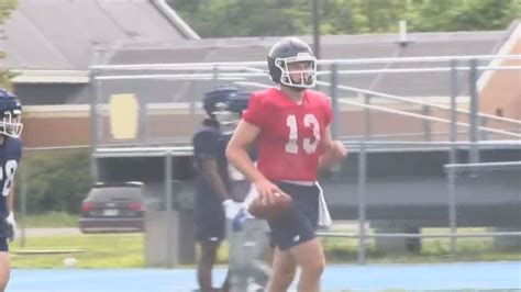 University of Maine football begins training camp