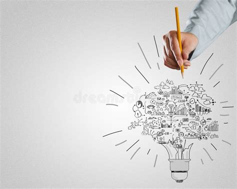 Business ideas stock image. Image of bulb, achievement - 45067763