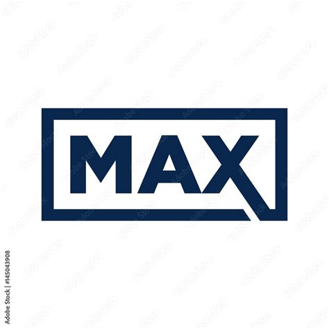 max logo vector. Stock Vector | Adobe Stock