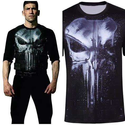 Punisher Cosplay Costume