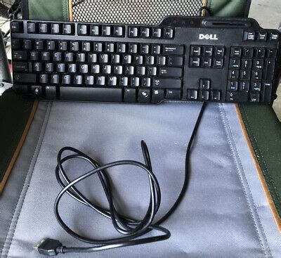 Dell Usb Wired Smart Card Reader Black Keyboard Sk Ebay