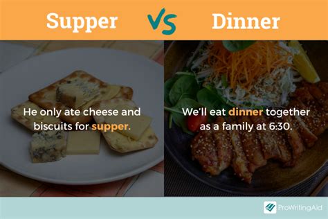 Supper vs Dinner: What's the Difference?