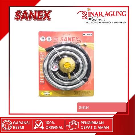 Jual Sanex Regulator Selang Gas Meter Sn R Sn R Snr Sn