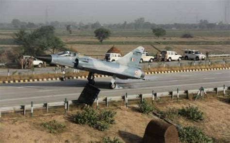 Watch IAF Mirage 2000 Fighter Plane Landing On Yamuna Express Highway