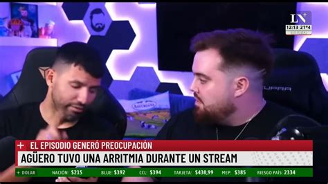 Kun Aguero Tuvo Una Arritmia Durante Un Stream YouTube