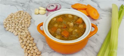 Hearty Chickpea Soup Healthy Meals Thailand