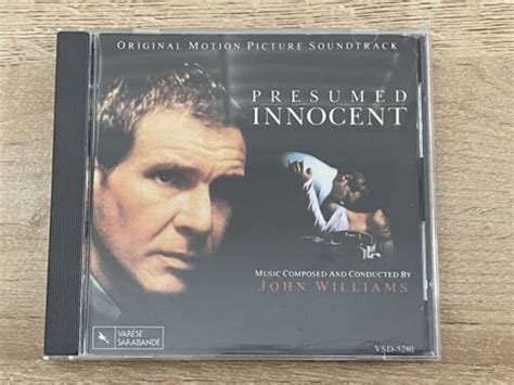 John Williams Presumed Innocent Ost Soundtrack Score Varese Sarabande