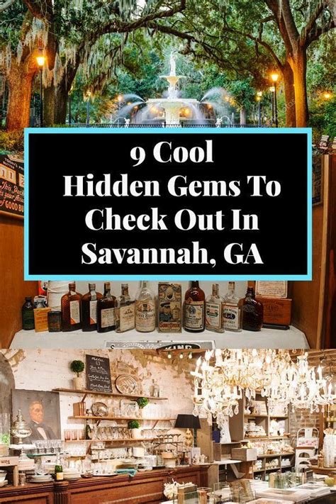 15 Cool Hidden Gems To Check Out In Savannah Ga Artofit