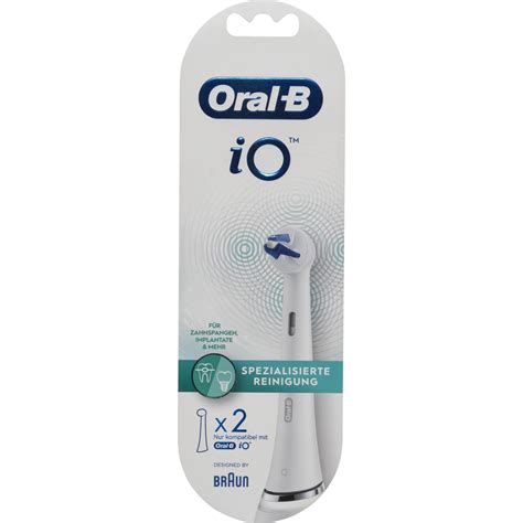 Oral B Io Testine Di Ricambio Specialized Clean Pz