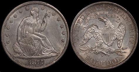 1877 S Seated Liberty Half Dollar Photograph By Justin Marien Fine