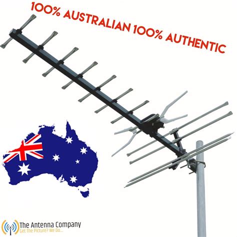 Tv Antenna Uhf Matchmaster Australian Made Digital Hdtv Rg F G Mm