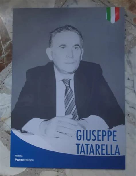 Folder Poste Italiane Giuseppe Tatarella Tiratura Bassa N Di