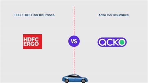 Hdfc Ergo Vs Acko Car Insurance Comparison Policybachat